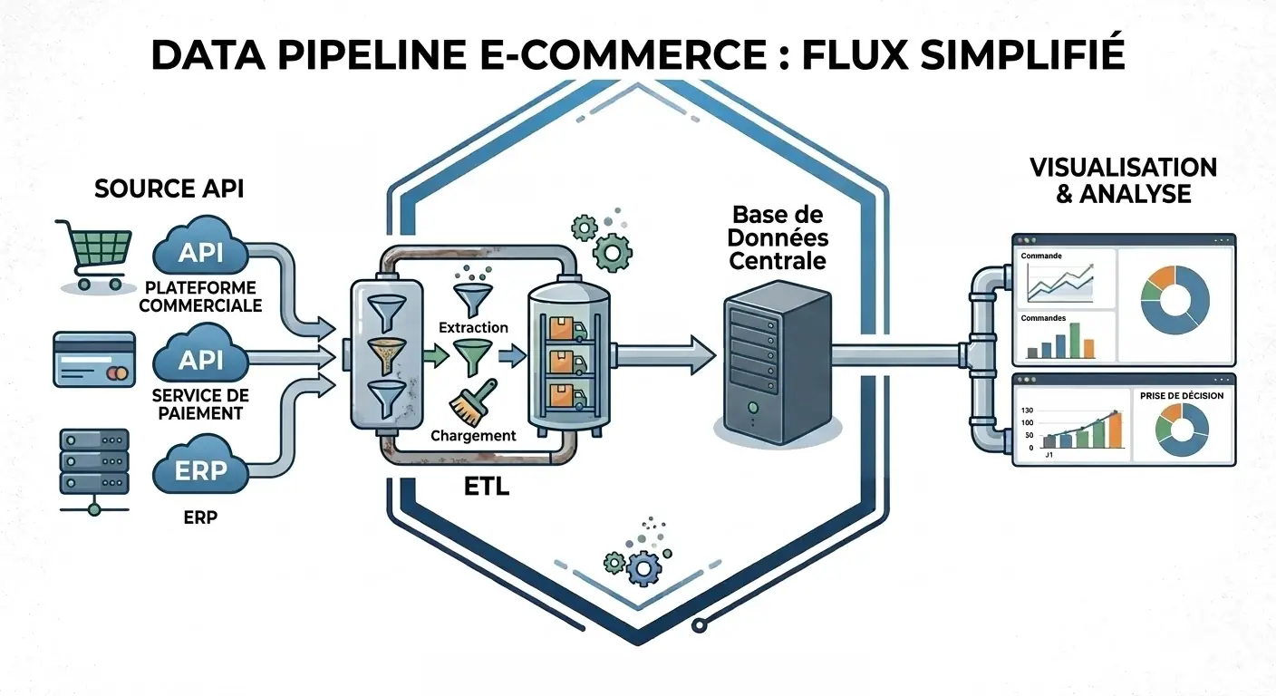 Utilisation d'un ETL dans le cas concret d'un client dans le e-commerce
