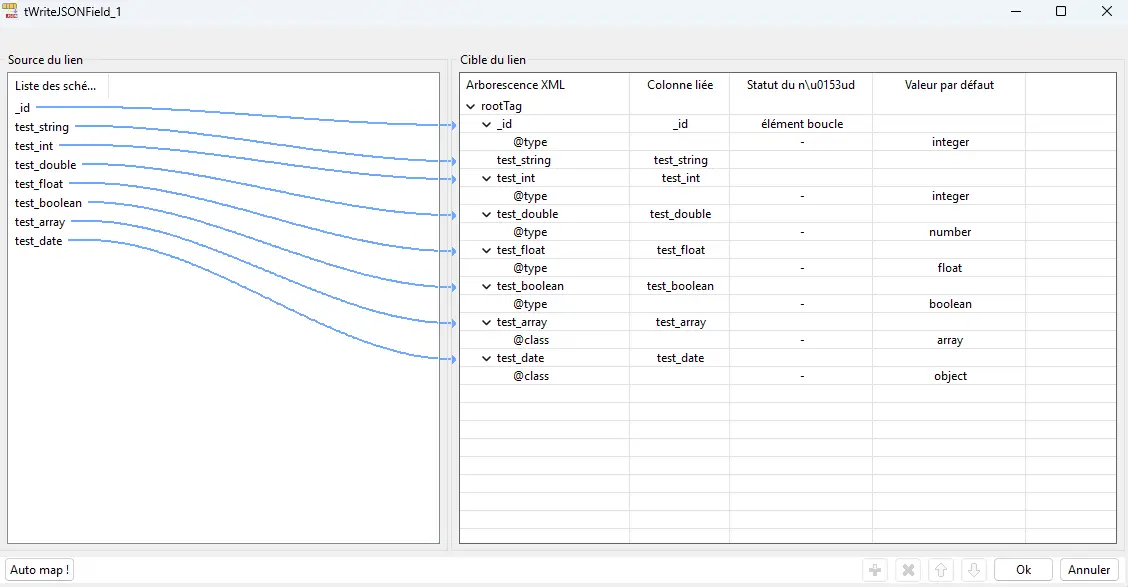Un exemple de JSON Tree