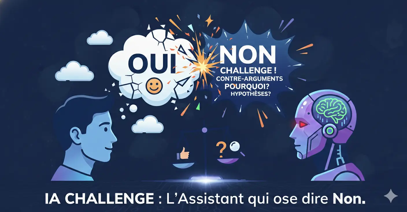 Bien utiliser l’IA au quotidien : la configurer pour qu’elle te challenge (prompts, GPT spécialisés, méthode)